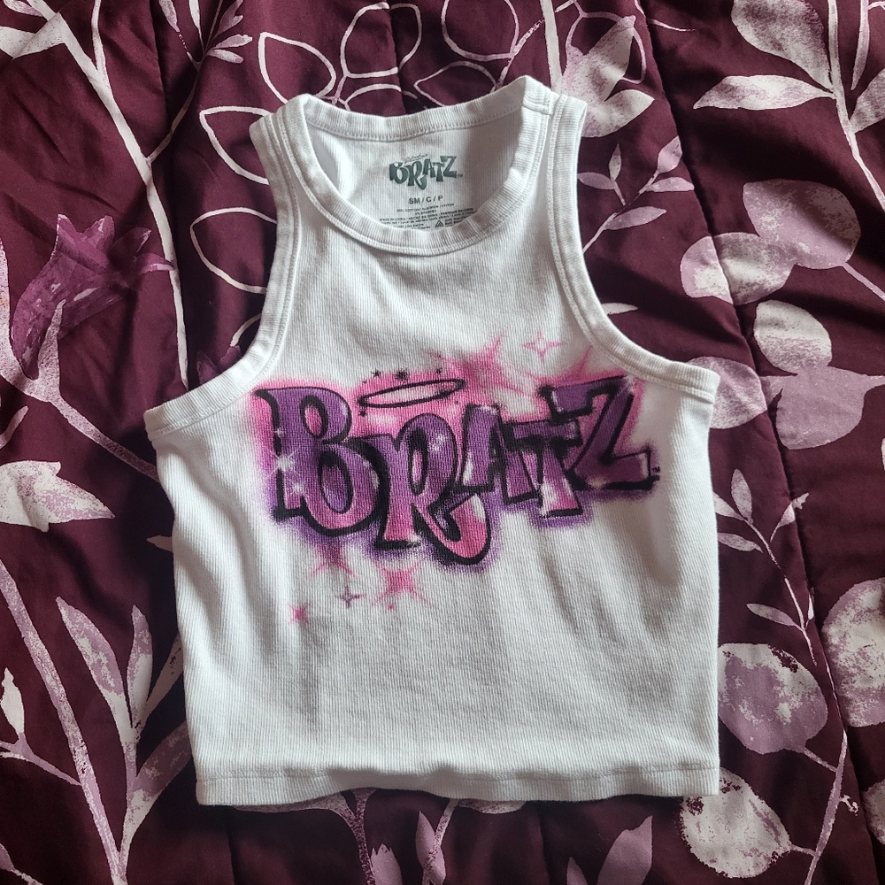 Bratz crop tank top